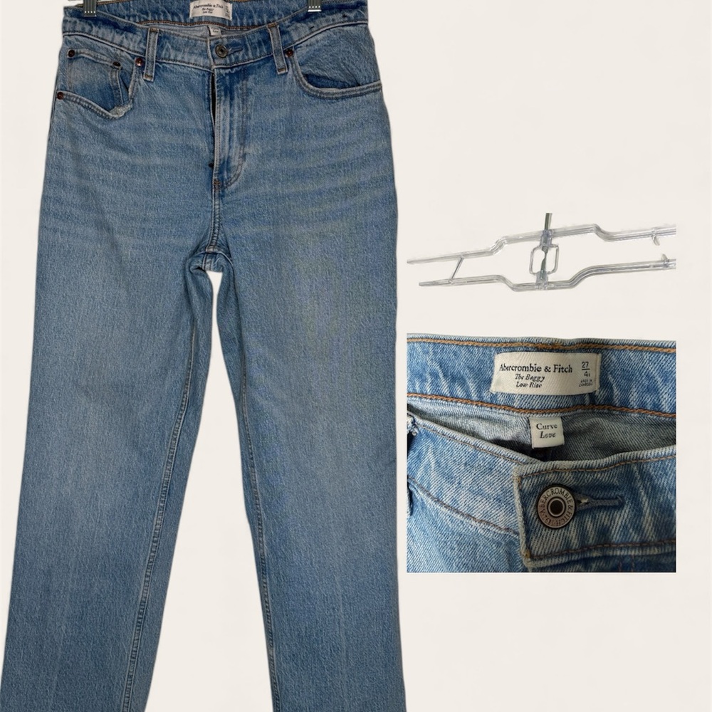 Curve Love Low Rise Baggy Jean